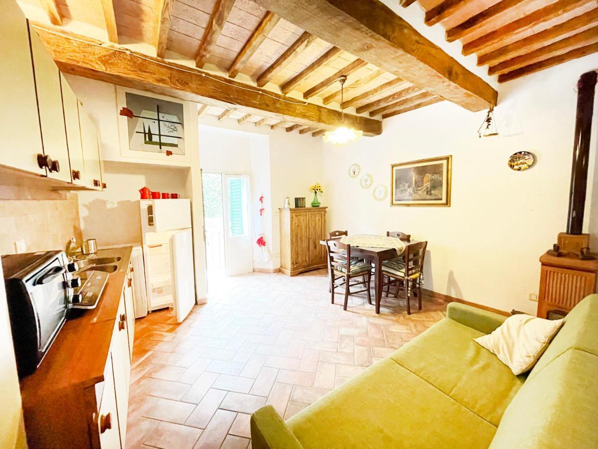 Angolino Appartamento In Centro E Terme A 10 Min San Quirico dʼOrcia Eksteriør bilde