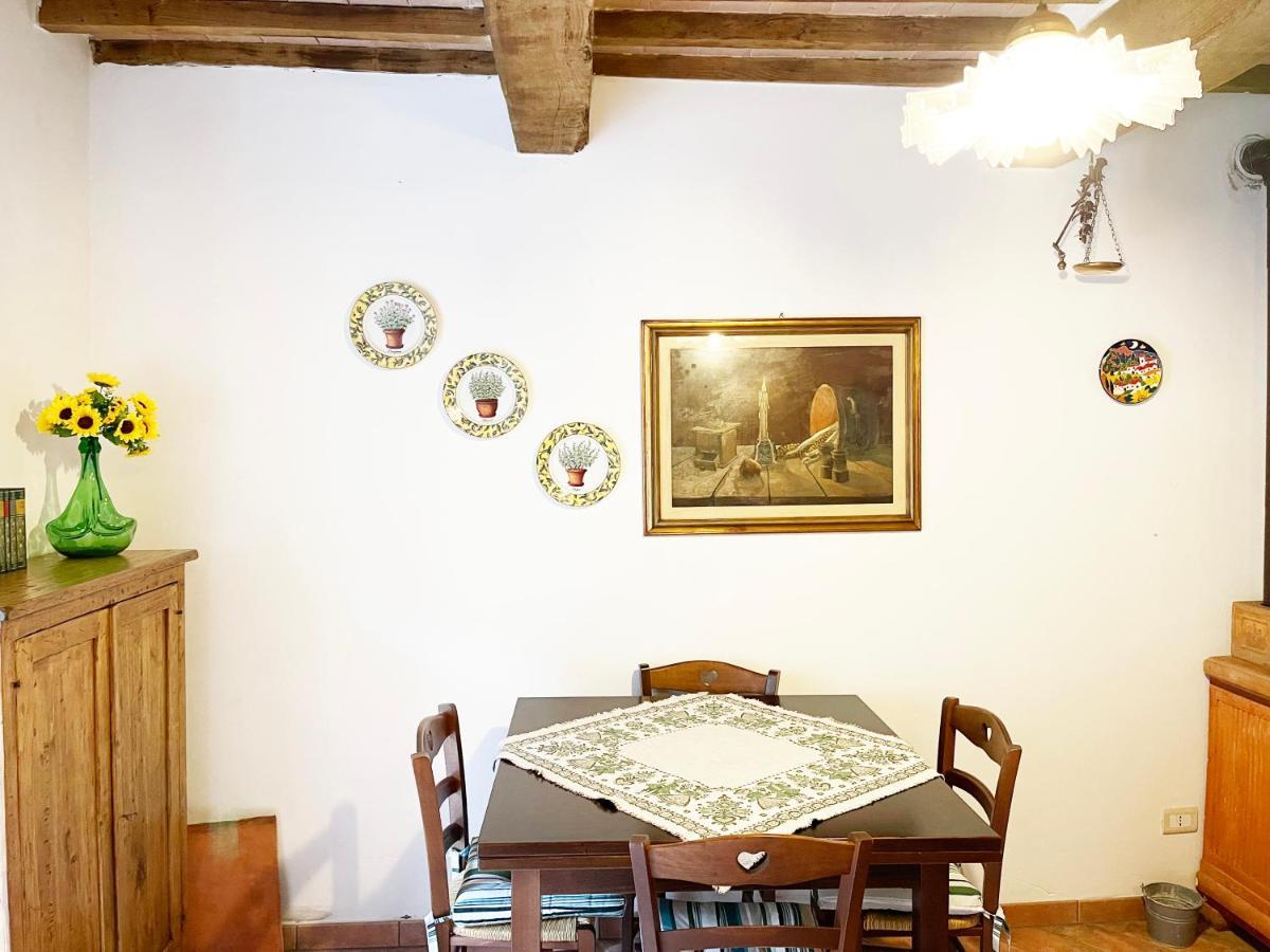 Angolino Appartamento In Centro E Terme A 10 Min San Quirico dʼOrcia Eksteriør bilde